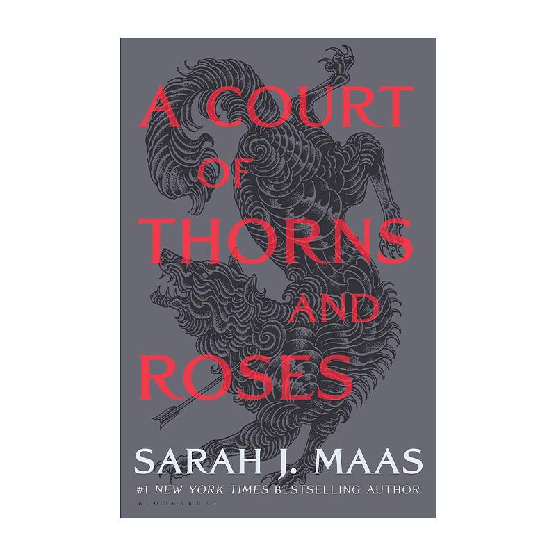英文原版 A Court of Thorns and Roses 仙灵王庭纪1 荆棘与玫瑰 精装版 萨拉J马拉斯奇幻小说 英文版 进口英语原版书籍