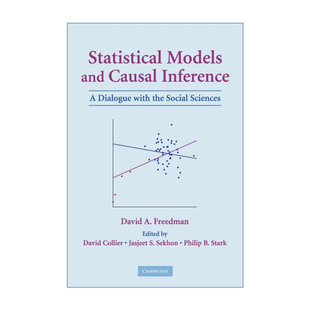 David Statistical Inference 英文原版 进口英语原版 and 英文版 Models 书籍 Causal Freedman 统计模型与因果推断