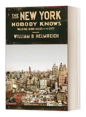 英文原版 The New York Nobody Knows 无人知晓的纽约 在这个城市行走6000英里 英文版 进口英语原版书籍