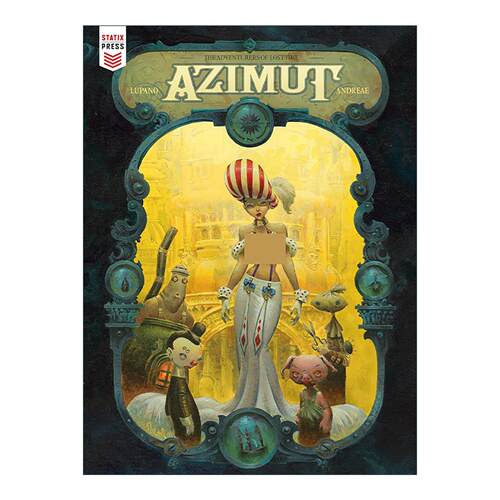 英文原版 Azimut 阿兹慕 威尔弗里德·卢帕诺 精装科幻漫画 英文版 进口英语原版书籍