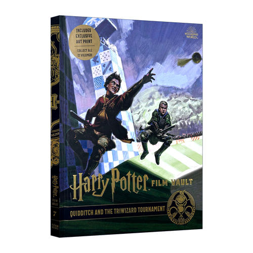 Harry Potter The Film Vault Volume 7 英文原版 哈利波特电影回顾设定集7 魁地奇和三强争霸赛 Jody Revenson 英文版进口英语书