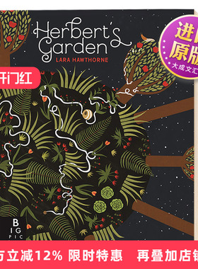 精装 赫伯特的花园 英文原版绘本 Herberts Garden 草本植物 英文版进口原版英语书籍 Lara Hawthorne儿童图书