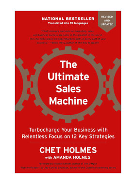终极销售机器 英文原版 The Ultimate Sales Machine 全英文版 Chet Holmes 进口英语书籍