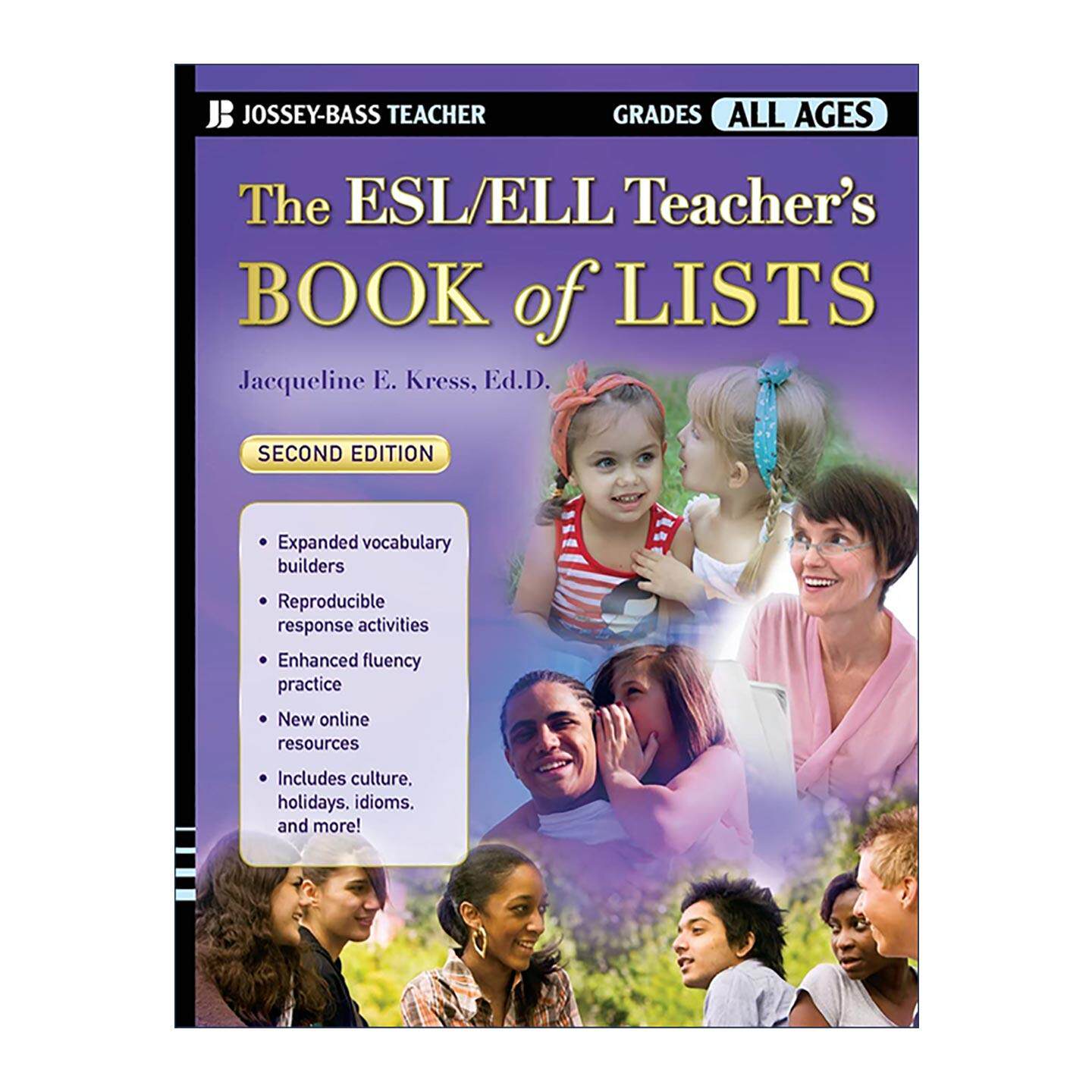 英文原版 The ESL/ELL Teacher's Book of Lists 英语非母语学生教师清单书 第2版 英文版 进口英语原版书籍