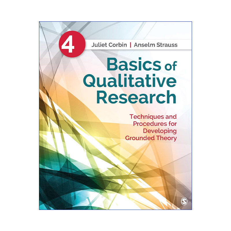 英文原版 Basics of Qualitative Research 质性研究的基础 形成扎根理论的程序与方法 英文版 进口英语原版书籍