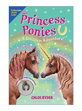 英文原版 Princess Ponies 4 A Unicorn Adventure 公主小马4 儿童奇幻魔法章节书 Chloe Ryder 英文版 进口英语原版书籍