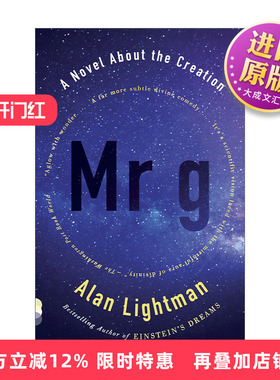 英文原版小说 Mr g Vintage Contemporaries G先生 心理小说 MIT物理学教授Alan Lightman 英文版 进口英语原版书籍