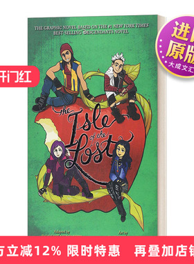 英文原版 The Isle of the Lost The Graphic Novel A Descendants Novel 迷失岛 漫画小说 英文版 进口英语原版书籍