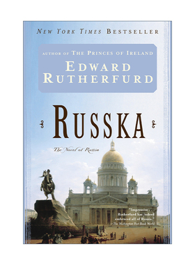 英文原版 Russka 俄罗斯 历史小说 Edward Rutherfurd 英文版 进口英语原版书籍