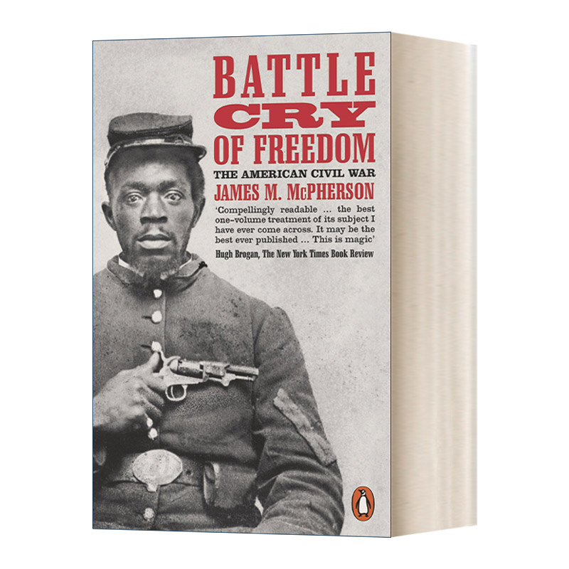 英文原版 Battle Cry of Freedom 为自由而战的呐喊 美国内战时期 普利策历史奖 英文版 进口英语原版书籍
