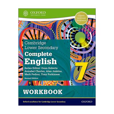 英文原版 Cambridge Lower Secondary Complete English Workbook 7 牛津剑桥初中教材 英语练习册7第二版 英文版进口英语原版书籍