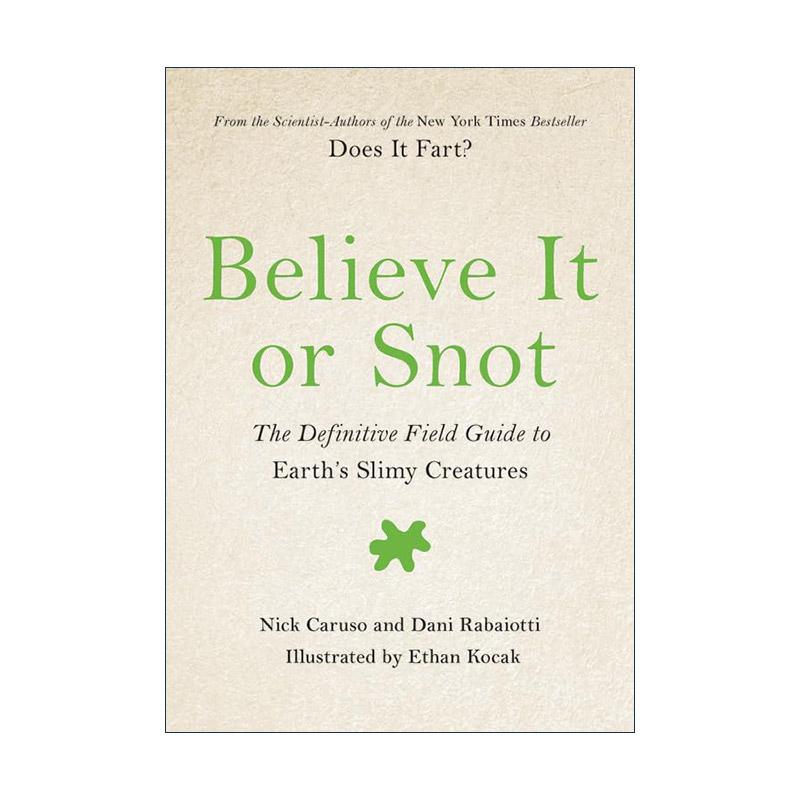 英文原版 Believe It or Snot 信不信由你 精装 英文版 进口英语原版书籍
