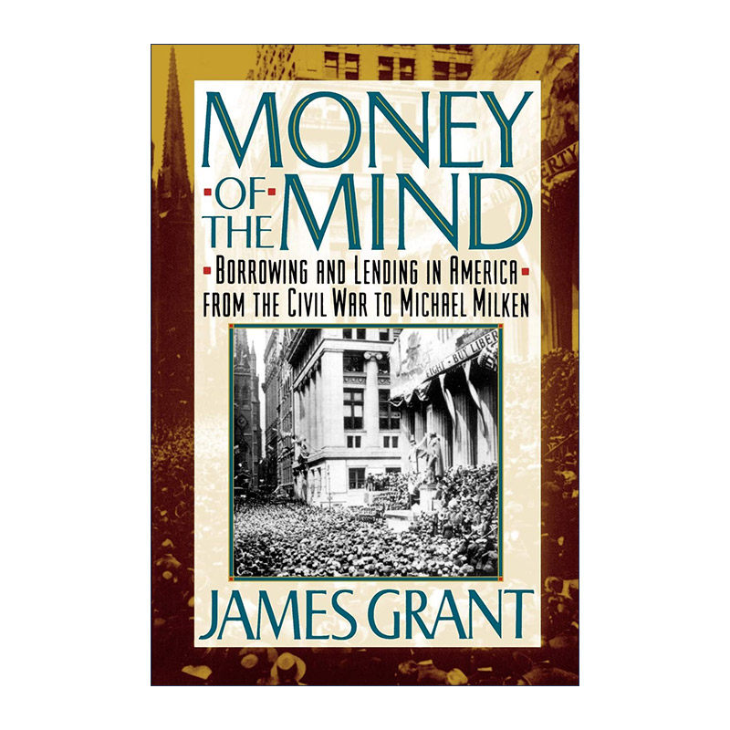 英文原版 Money of the Mind 美国金融史 英文版 进口英语原版书籍
