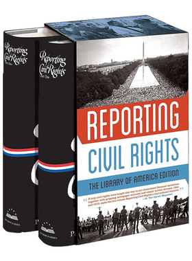 英文原版 Reporting Civil Rights 民权报告 美国图书馆版 两册盒装 Two-volume boxed set 英文版 进口英语原版书籍