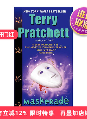 英文原版小说 Maskerade 碟形世界18 剧院幽魂 英文版 进口英语原版书籍