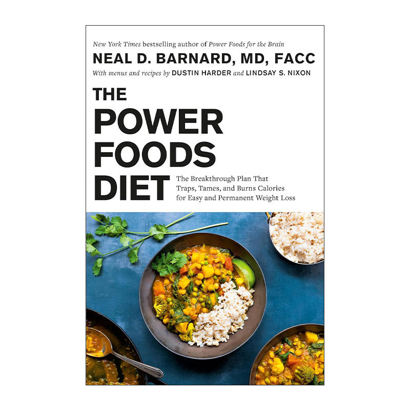 英文原版 The Power Foods Diet 能量食物饮食 捕捉驯服和燃烧卡路里突破性计划 精装 英文版 进口英语原版书籍