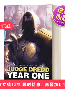 英文原版小说 Judge Dredd: Year One 特警判官漫画 第一年 英文版 进口英语原版书籍