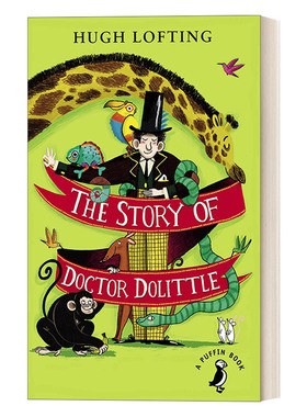 英文原版 The Story of Doctor Dolittle 怪医杜里特的故事 Puffin儿童经典系列 英文版 进口英语原版书籍