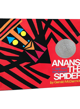 Anansi the Spider A Tale from the Ashanti 英文原版 蜘蛛安纳西 凯迪克银奖绘本 英文版进口原版英语书籍儿童图书