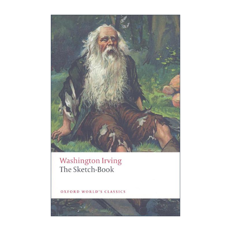 英文原版 The Sketch-Book of Geoffrey Crayon Gent 华盛顿.欧文 见闻札记 牛津世界经典 英文版 进口英语原版书籍