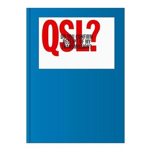 精装 You Receipt Confirm 英文版 书籍 双向无线电通讯视觉画册 英文原版 Transmission QSL? 进口英语原版