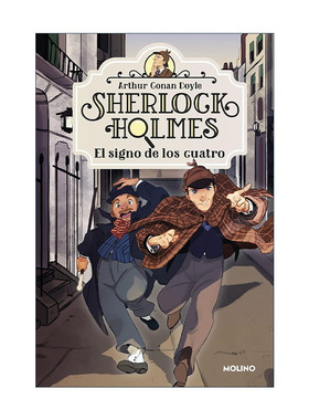 原版 El signo de los cuatro The Sign of the Four Sherlock Holmes 四签名 福尔摩斯探案集2 西班牙语版 精装进口原版书籍