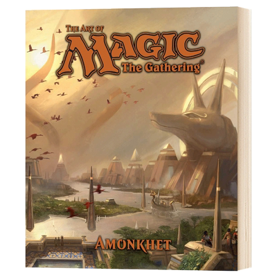 精装 万智牌 阿芒凯 英文原版 Art of Magic: The Gathering Amonkhet: Volume 4 艺术画册设定集 英文版 进口英语书籍