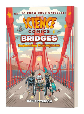 英文原版 Science Comics Bridges Engineering Masterpieces 科学漫画 桥梁 工程杰作 英文版 进口英语原版书籍