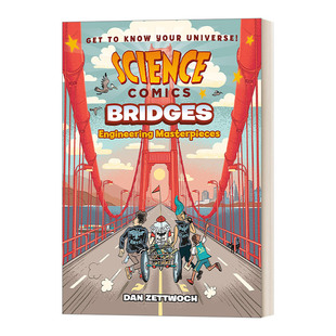 英文原版 Science Comics Bridges Engineering Masterpieces 科学漫画 桥梁 工程杰作 英文版 进口英语原版书籍