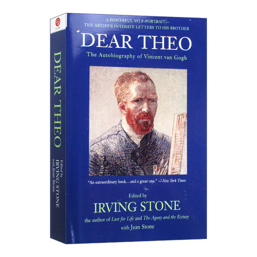 英文原版 Dear Theo The Autobiography of Vincent van Gogh 亲爱的提奥 梵高自传 英文版 进口英语原版书籍