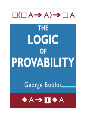 英文原版 The Logic of Provability 可证明性的逻辑 George S. Boolos 英文版 进口英语原版书籍