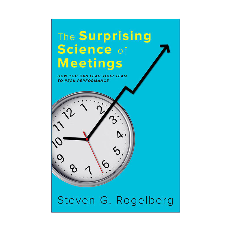 英文原版 The Surprising Science of Meetings 会议的惊人科学 如何领导团队创造业绩巅峰 精装 英文版 进口英语原版书籍