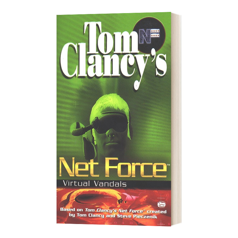英文原版 Tom Clancy's Net Force Virtual Vandals 汤姆·克兰西的网络力量 虚拟破坏者 英文版 进口英语原版书籍儿童图书