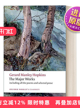 英文原版 Gerard Manley Hopkins The Major Works 杰拉德·曼利·霍普金斯 主要作品 牛津世界经典系列 英文版 进口英语原版书籍