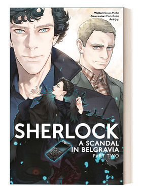 英文原版 Sherlock A Scandal In Belgravia 神探夏洛克漫画 王室丑闻2 英文版 进口英语原版书籍