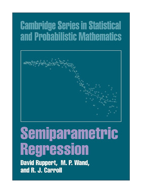 英文原版 Semiparametric Regression 半参数回归 剑桥统计与概率数学系列 英文版 进口英语原版书籍