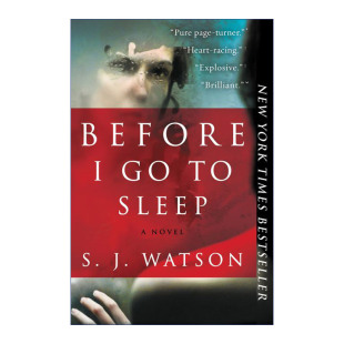 英文版 书籍 别相信任何人 在我入睡前 Sleep 进口英语原版 英文原版 S.J.沃森 Before