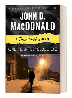英文原版 Travis McGee 8 One Fearful Yellow Eye 麦基探案系列8 一只可怕的黄眼睛 美国国家图书奖获得者 英文版 进口英语书籍