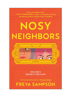 英文原版 Nosy Neighbors 吵闹的邻居 推理悬疑小说 Freya Sampson 英文版 进口英语原版书籍