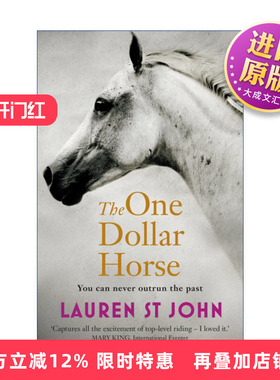 英文原版 The One Dollar Horse 一美元马 英文版 进口英语原版书籍