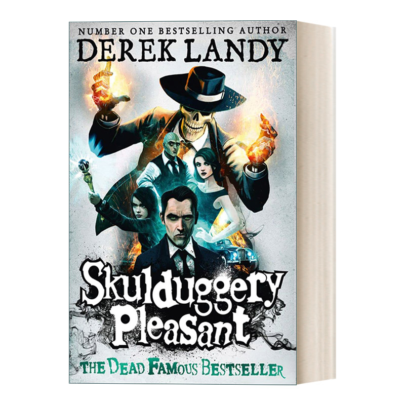 英文原版 Skulduggery Pleasant 1— Skulduggery Pleasant愉快的诡计英文版进口英语原版书籍