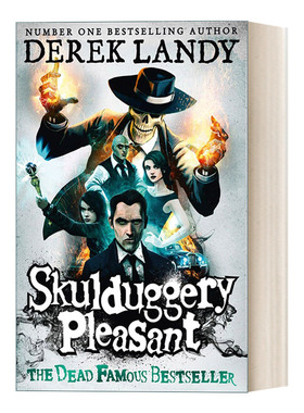 英文原版 Skulduggery Pleasant 1 — Skulduggery Pleasant 愉快的诡计 英文版 进口英语原版书籍