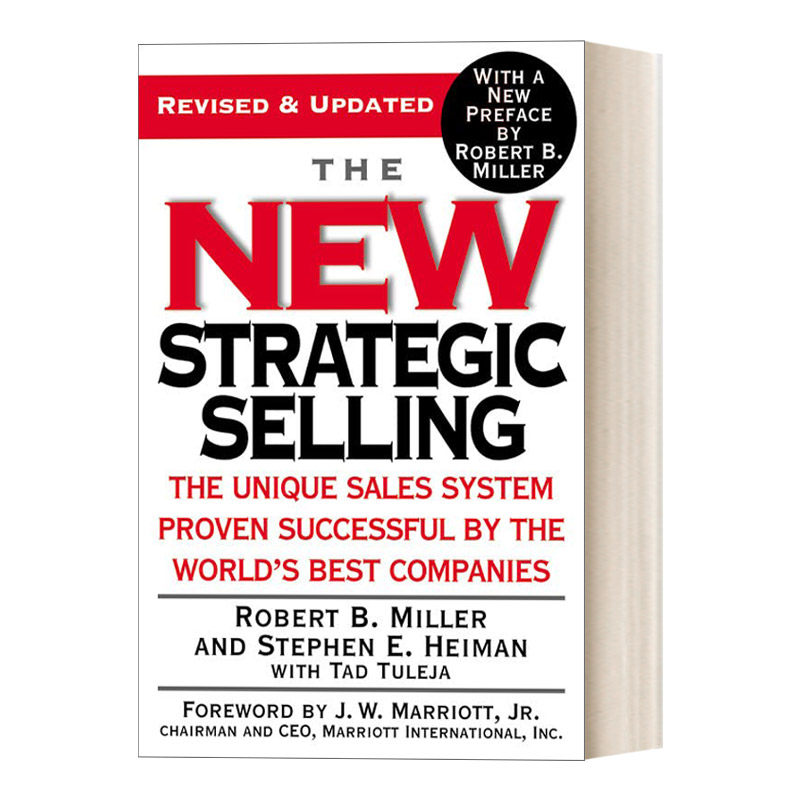 英文原版 The New Strategic Selling 新战略营销 经过世界一流企业验证的成功营销体系 英文版 进口英语原版书籍