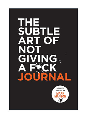 英文原版 The Subtle Art of Not Giving a F*Ck Journal 重塑幸福 如何活成你想要的模样 同名畅销书配套日记本 进口英语原版书籍