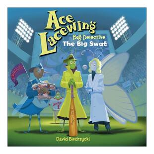 英文原版 Ace Lacewing Bug Detective The Big Swat 臭虫侦探系列 大特警 儿童搞笑推理章节桥梁故事书 英文版进口英语原版书籍