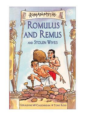 英文原版 Romulus And Remus 罗穆卢斯和雷姆斯 古希腊罗马神话传说故事 英文版 进口英语原版书籍