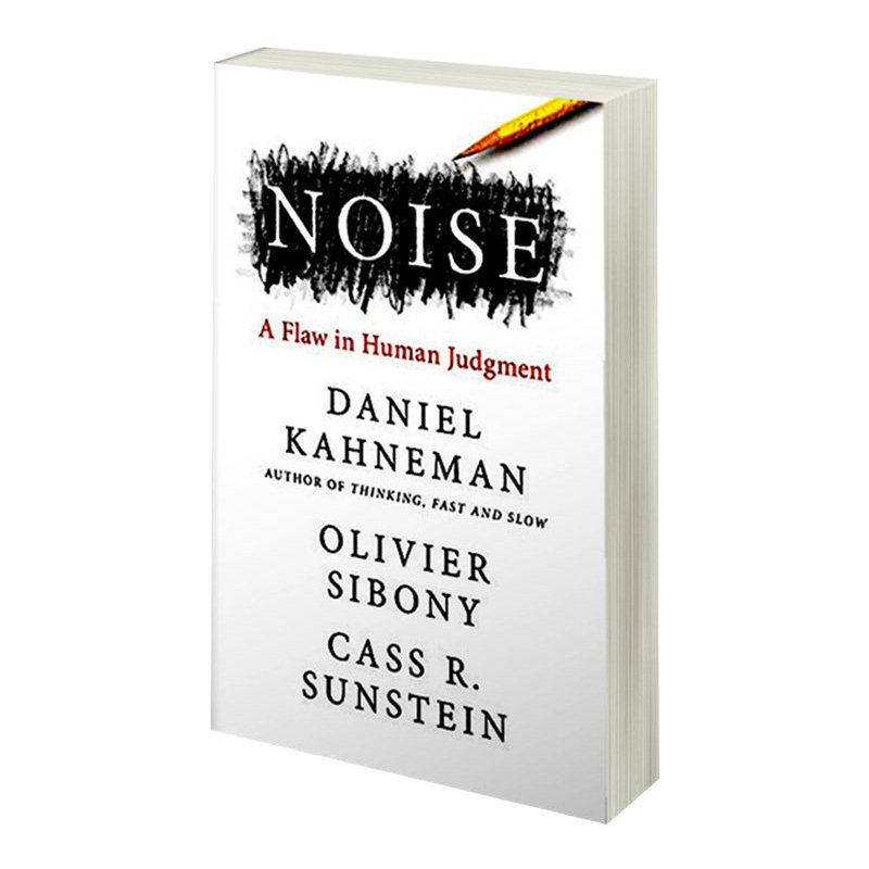 英文原版 Noise 噪音 人类判断力的缺陷 认知心理 诺贝尔经济学奖得主 丹尼尔 卡尼曼 英文版