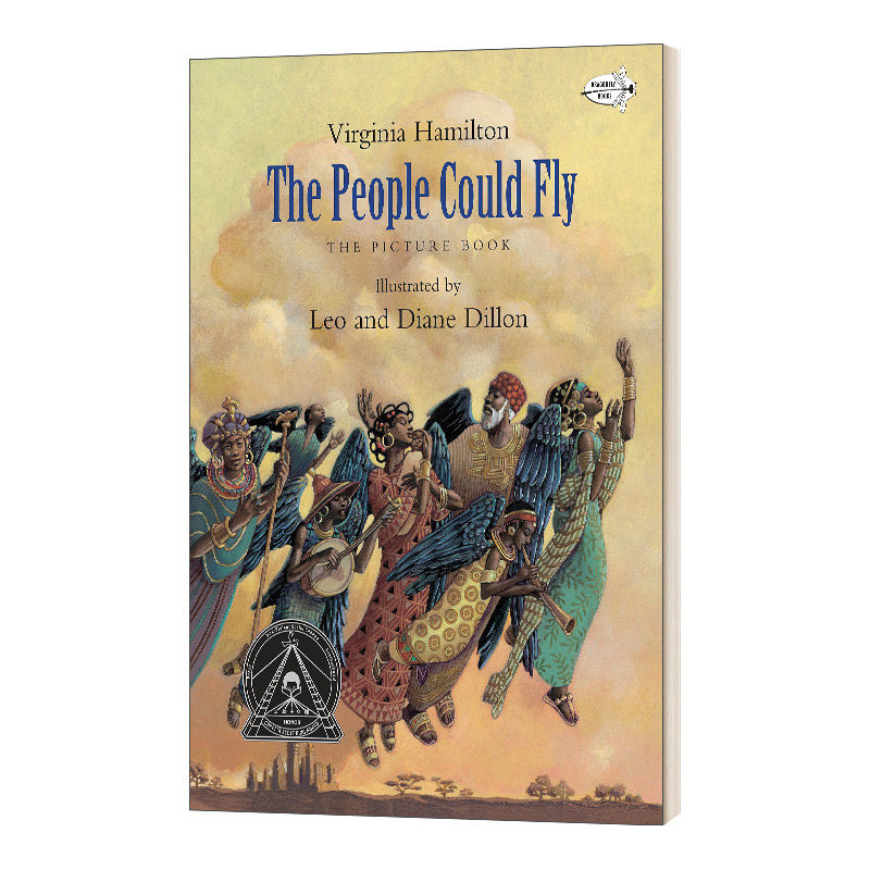 英文原版 the people could fly the picture book 人会飞 图画书