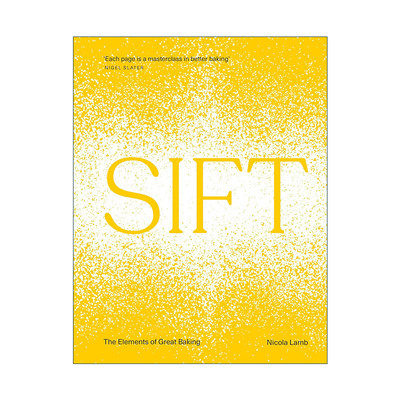 英文原版 SIFT 出色烘焙食谱 Nicola Lamb 精装 英文版 进口英语原版书籍