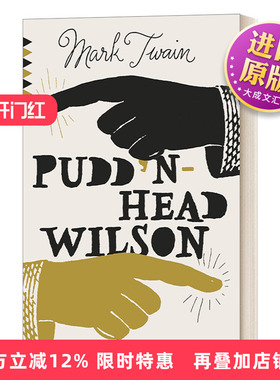 英文原版小说 Pudd'nhead Wilson Vintage Classics 傻瓜威尔逊 英文版 进口英语原版书籍
